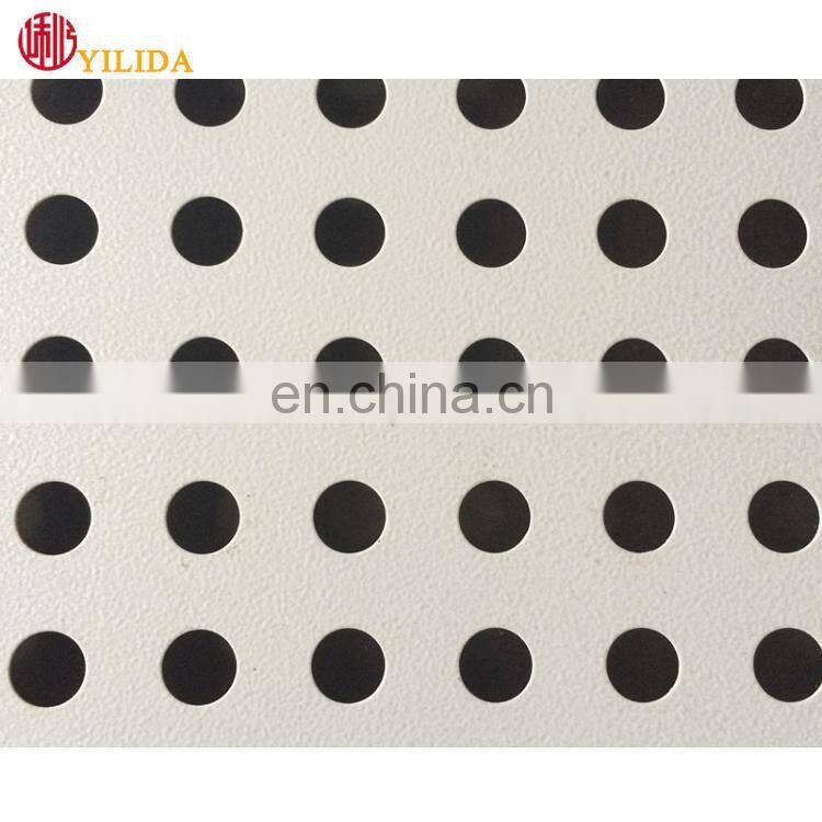Decorative screen metal aluminum perforated metal panel fireproof ceiling