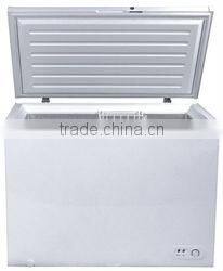 Household and commercial used 300 liter deep freezer with top open door