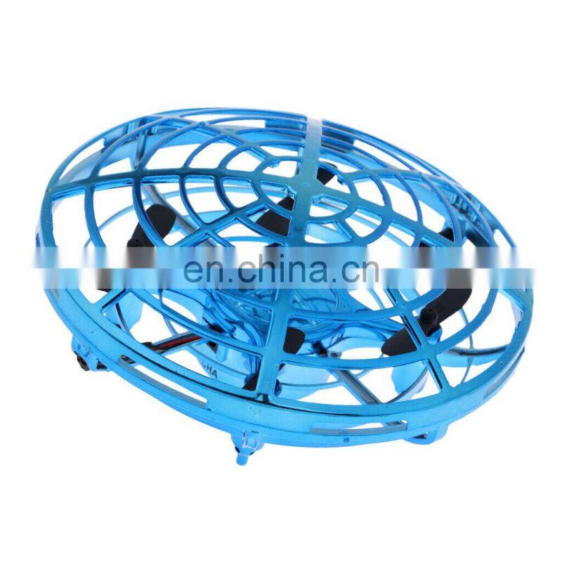 Infrared Sensing HAND CONTROL Mini UFO Drone WITH LED LIGHT 360 DEGREE ROTATION Flying Ball Interactive Aircraft Toy