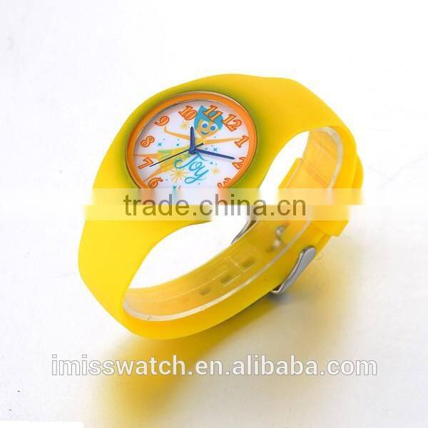 Wholesale cheap price geneva watch silicone watch for teenager DC-54094