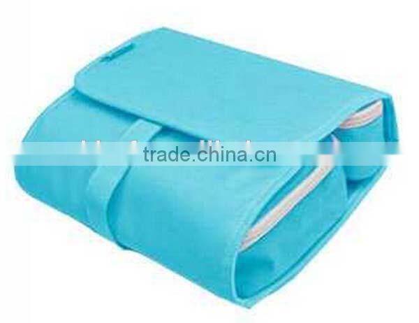 Wholeslae price customized wholesale folding cosmetic bag