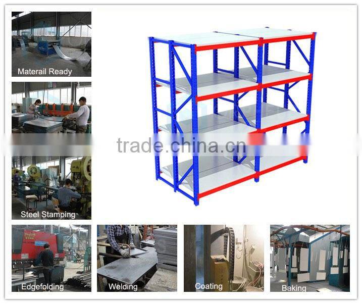 2016 New Shelf Warehouse Shelf Custom Storage System 4 Tier Metal Shelf