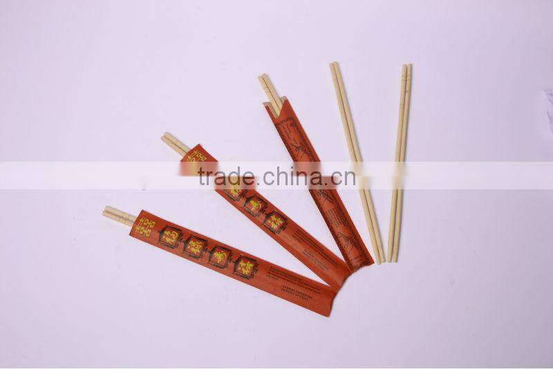 sleeve paper twins bamboo chopsticks