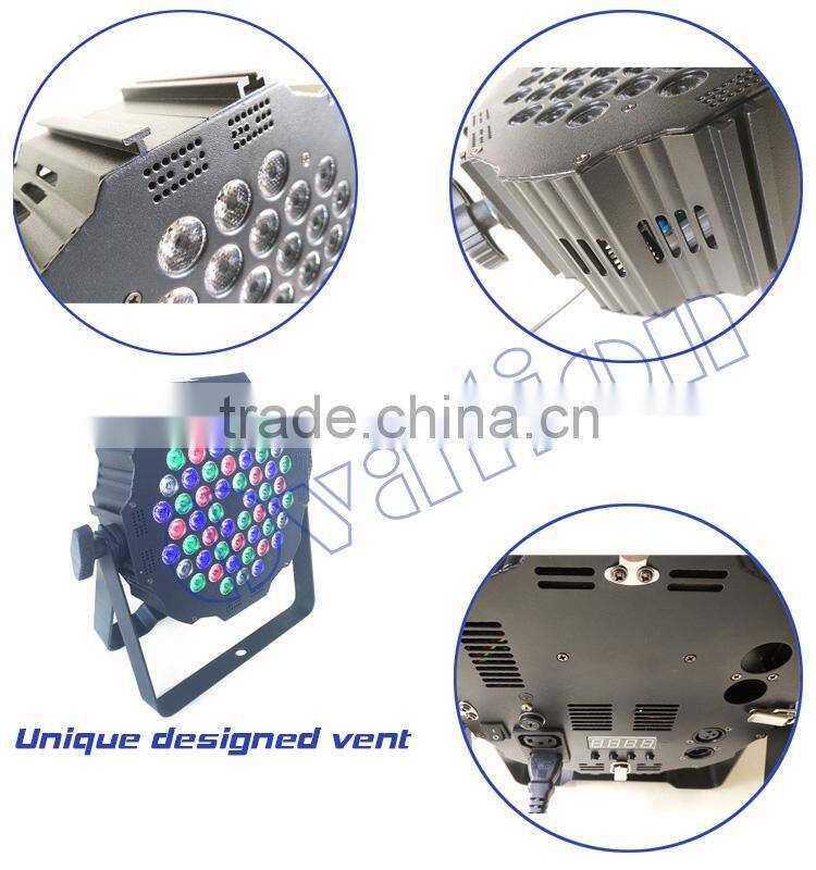 Led Party light Dj 54*1w RGBW Slim Par Led