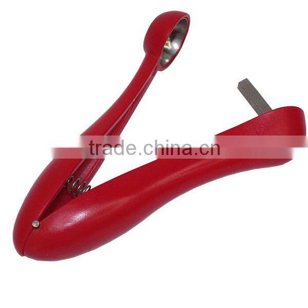 2015 Innovative kitchen tools olive & cherry pitter plastic mini cherry pitter easy cherry stoner remover