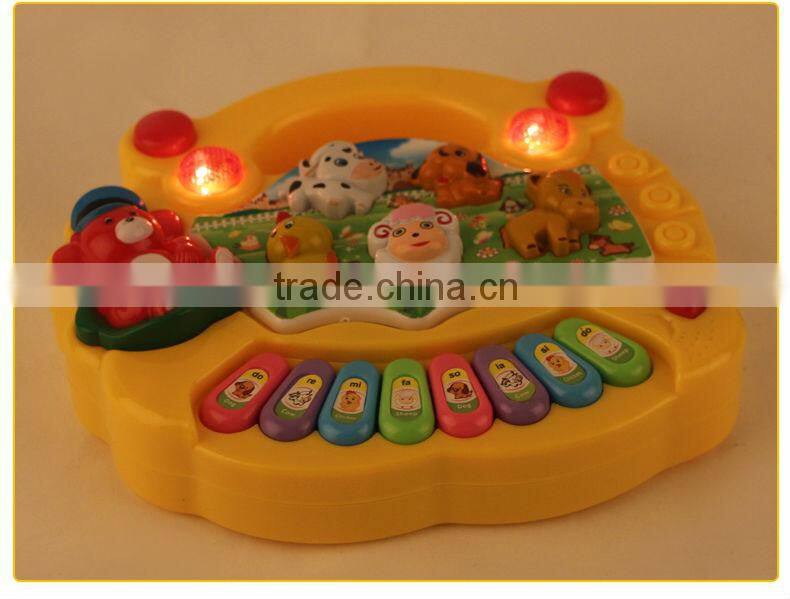 2014 new product animal music toy mini piano electronic keyboard
