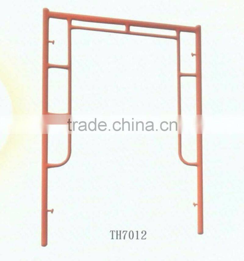 galvanized and color painted ladders and scaffoldings for formwork