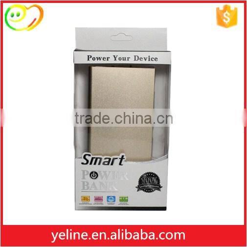 6000mah colorful convient power bank external battery for mobile phone