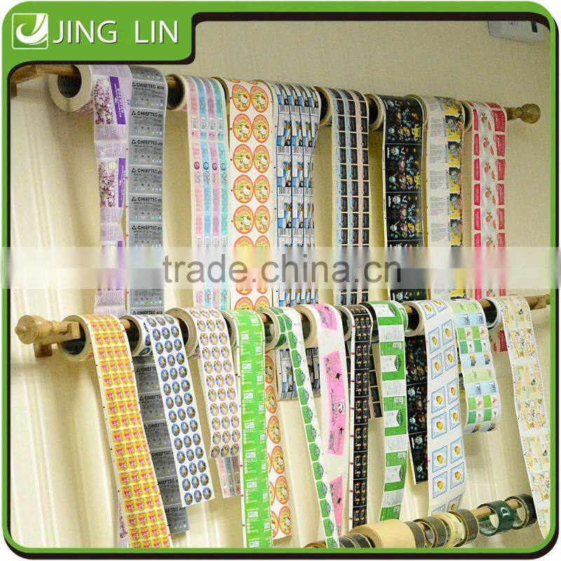 Lovely design custom cartoon sticker for kids