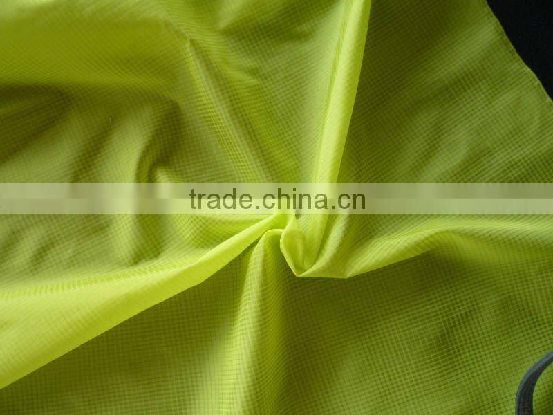ripstop nylon fabric / pu coated fabric