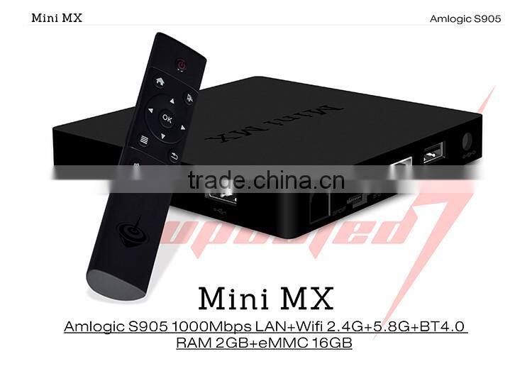 good price amlogic s905 mini mx firmware android 5.1 mini mx tv box