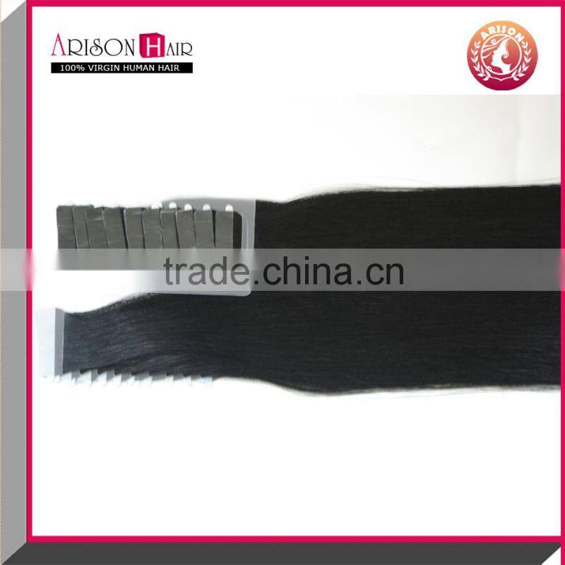 Factory price Wholesale Best quality tape skin body wave deep wave loose wave hair weft