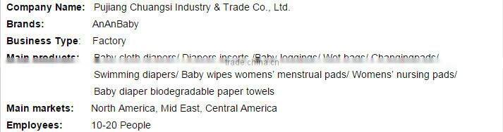 New Design AIO Adjustable Wholesale Pocket Newborn Diapers