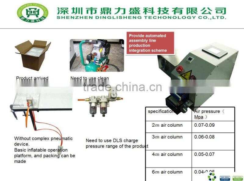 Recyclable air packing container dunnage craft paper dunnage bag