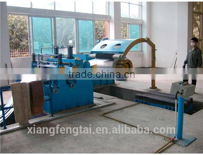 coil line for decoiling slitting and recoiling