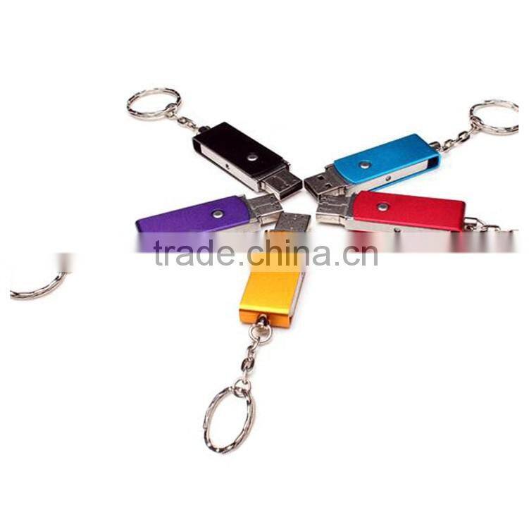 New arrival usb key disk with chain and capped metal touch pen gift set