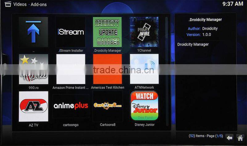 Vensmile M8S plus Quad Core Amlogic S905 With Android5.1 System 2G,16G Red and black color choose S905 tv box S905 M8S plus