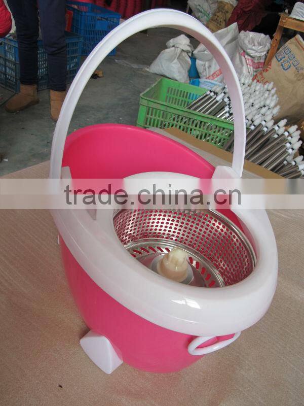 best cleaning mop for home use household mops with steel basket QMK-503