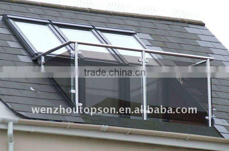 Glass balustrade handrail holder/support posts