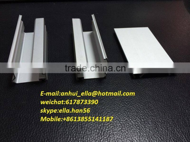 Silver anodize aluminium profile for window and door