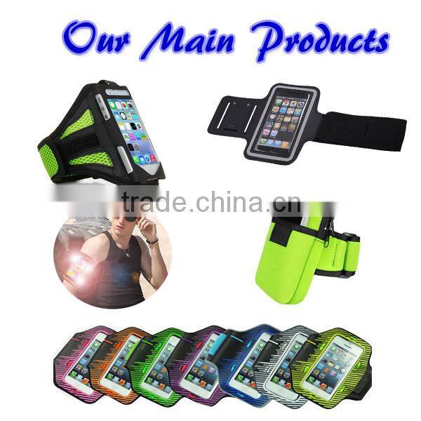 (Wholesale) sport armband jogging case, neoprene sport armband, neoprene armband for Samsung galaxy S6/S6 edge