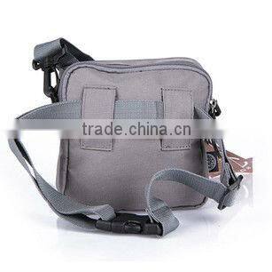 grey polyester waist bag