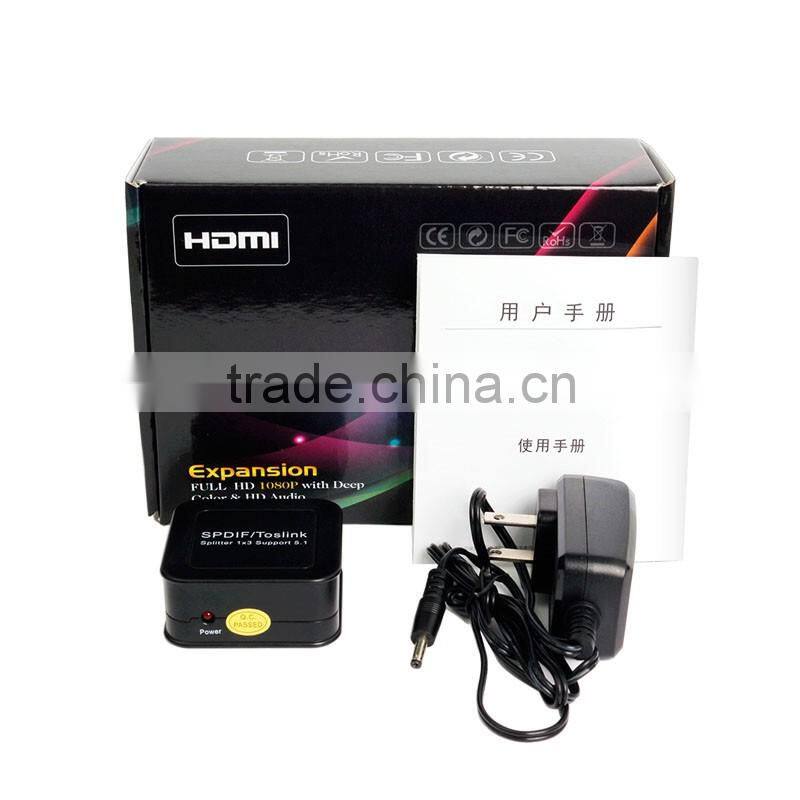 SPDIF/TosLink Digital Optical Audio 1x3 Splitters