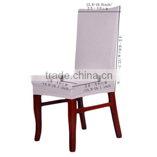 white spandex chair covers