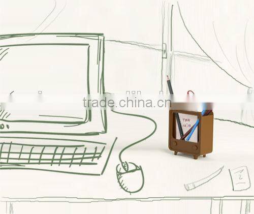 Environment TV shape acrylic memo holder