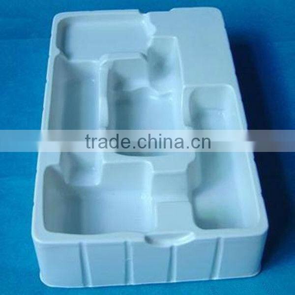 Vacuum forming ps blister package,thermoformed plastic package tray
