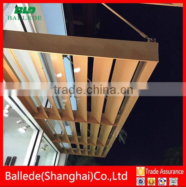 Specialty aluminum awning