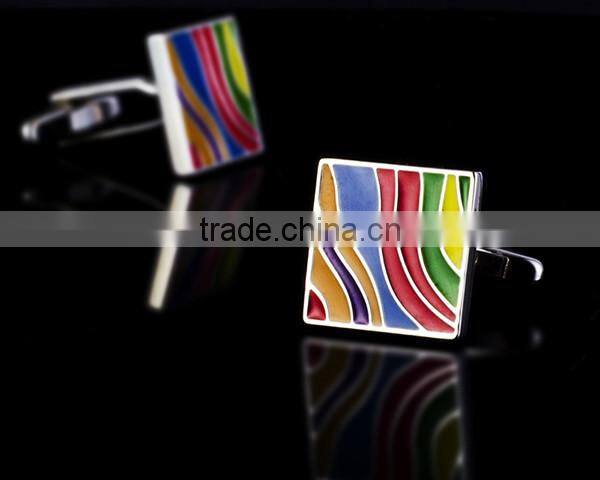 Customize Enamel Cuff Links