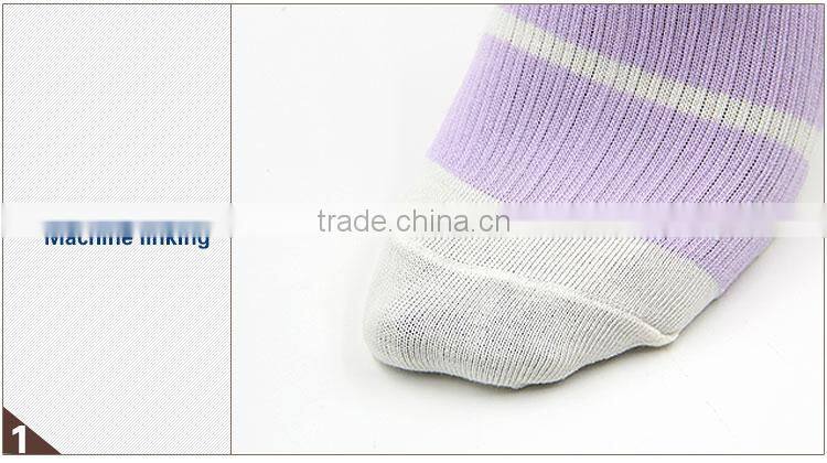 50%lycra elastic compression sport stockings in hot sale