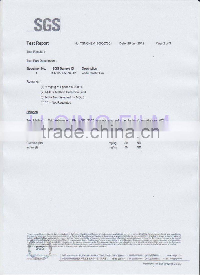 Polyester (PET) Thermal Lamination Film