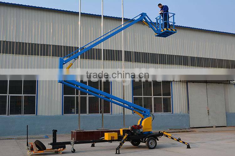truck mounted boom lift/narrow lift price