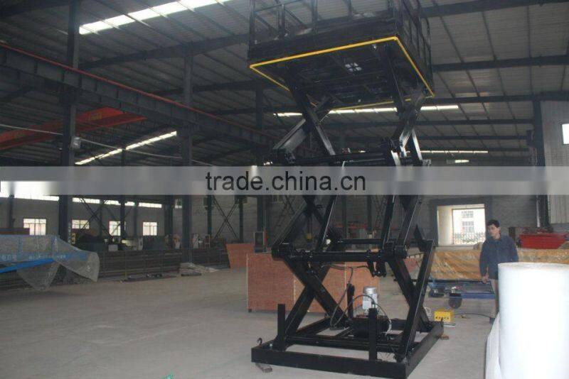 Electric hydraulic scissor lift elevator/Fixed scissor lift platform