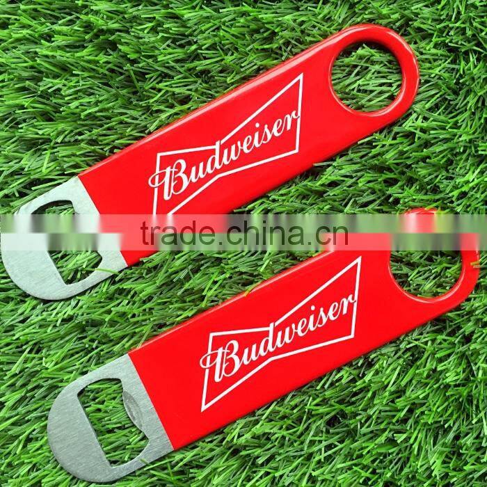 fancy wood handle beer bottle opener