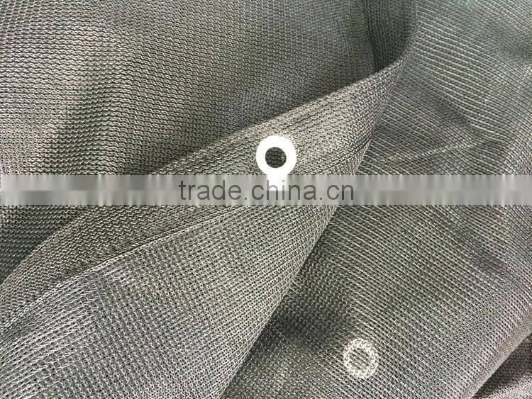 hot sale black sun protection netting with UV(REINFORCE AND BUCKLES)