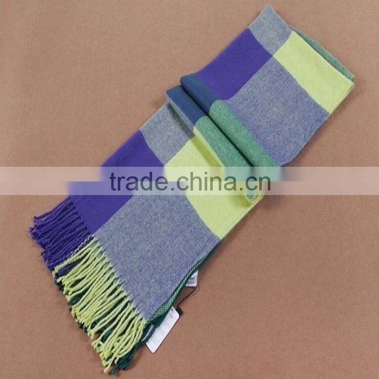 Wholesale Colorful Scarf with Check Pattern