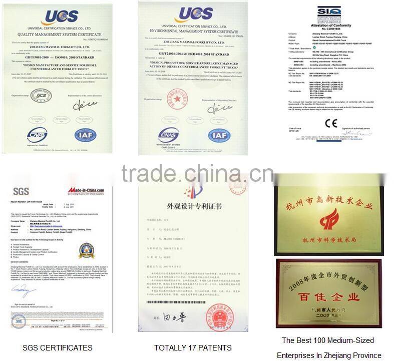 Maximal Lateral and front stacking trucks