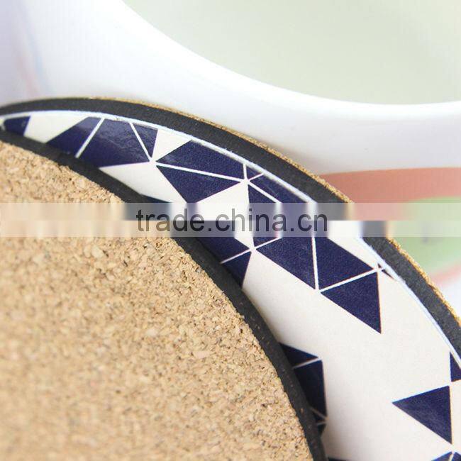 China low price new product coffee pattern coaster