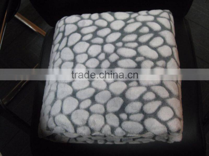 New Pattern Soft and Warm Flannel Plush Dobby Blanket