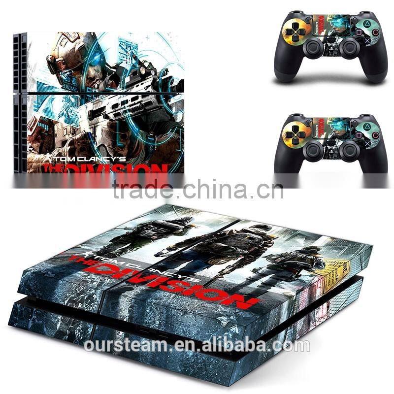 Custom design vinyl ps4 sticker for ps4 vinyl skin sticker