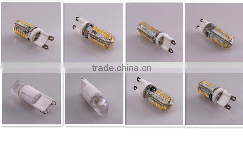 2014 new product G4 silica gel LED light bulb 1.5w DC24V 27pcs 5050SMD led bulb g4 g9