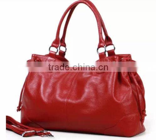 wholesale hot sale beautiful leather handbags
