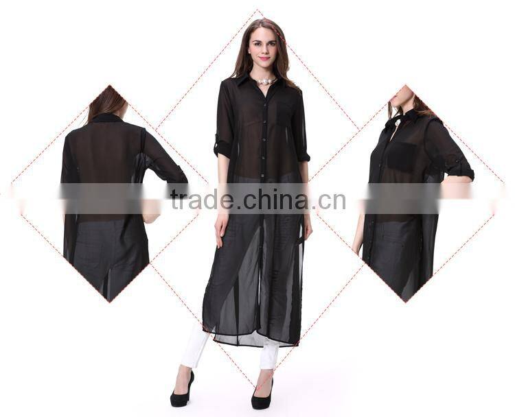 Lady blouse & top chiffon blouse design fashion design lady blouse