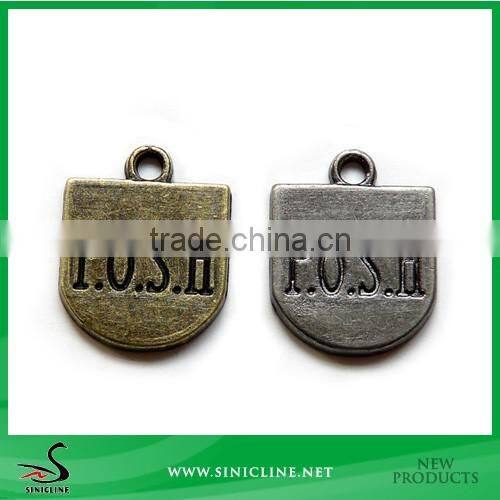 Sinicline Vintage Style Custom Metal Label for handbag