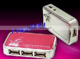 Plug-and-play 4 ports USB HUB)