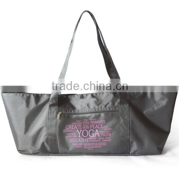 Reusable Shoulder Strap Yoga Bag Mat Carrier Pilate Bag