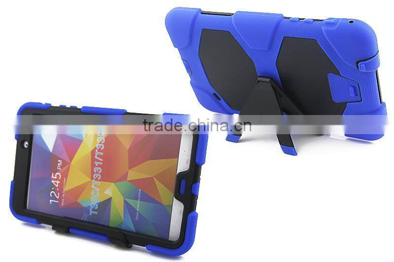 For Samsung Galaxy Tab 4 8.0 T330 heavy duty shockproof case with kickstand